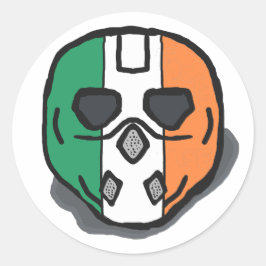 Kneecap Runder Aufkleber