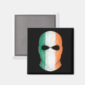 Kneecap Tricolor Balaclava Magnet (Vorderseite/Rückseite)