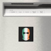 Kneecap Tricolor Balaclava Magnet (In Situ (Geschirrspüler))