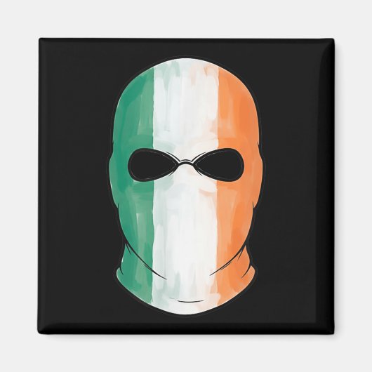 Kneecap Tricolor Balaclava Magnet (Vorne)