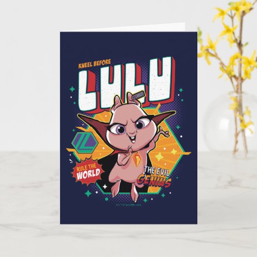 Kneel Before Lulu Karte (Gelbe Blume)