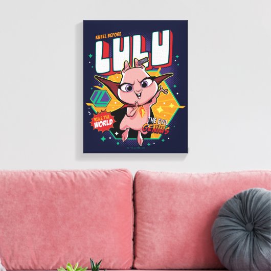 Kneel Before Lulu Leinwanddruck (Insitu (Wohnzimmer))