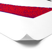 Kneel für Frieden und Stand der Gerechtigkeit Poster (Ecke)