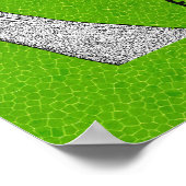 Kneel für Frieden und Stand der Gerechtigkeit Poster (Ecke)