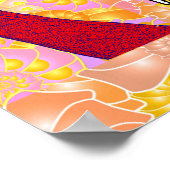 Kneel für Frieden und Stand der Gerechtigkeit Poster (Ecke)