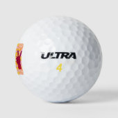 Kneel für Frieden und Stand für Gerechtigkeit ( V2 Golfball (Logo)