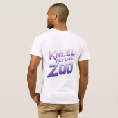 Kneel vor dem Zod-T - Shirt - Einhaltung von Befeh (Schwarz voll)