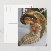 Kneeling Angel Postkarte (Vorne/Hinten)