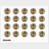 Kneeling Anubis Sticker (Blatt)