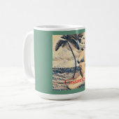 Kneeling Blonde Bikini Modell Thunder_Cove Kaffeetasse (Vorderseite Links)