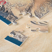 Kneeling Blonde Bikini Modell Thunder_Cove Puzzle (Seite)