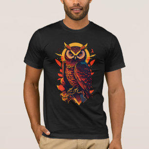 Kneeling Owl Knight T-Shirt