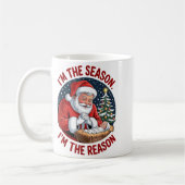 Kneeling Santa Baby Jesus Christmas I'm Season Rea Kaffeetasse (Links)