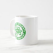 Kneif mich nicht am St. Patrick's Day Kaffeetasse (Vorderseite Links)