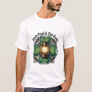 Kneifester Laternenkleeblatt-T-Shirt   „Kneifester T-Shirt