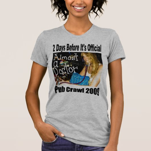 Kneipentourt-shirt Entwurf T-Shirt (Vorderseite)