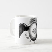 Kneph All Seeing Eye Masonic Symbol Kaffeetasse (Vorderseite Links)