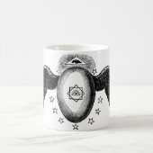 Kneph All Seeing Eye Masonic Symbol Kaffeetasse (Mittel)