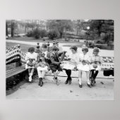 Knetbiene, Anfang des 19. Jahrhunderts Poster (Vorne)