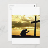 Kneten am Kreuz Postkarte (Vorne/Hinten)