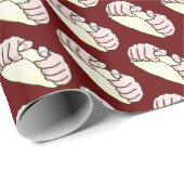 Kneten Geschenkpapier (Rolleneckpunkt)