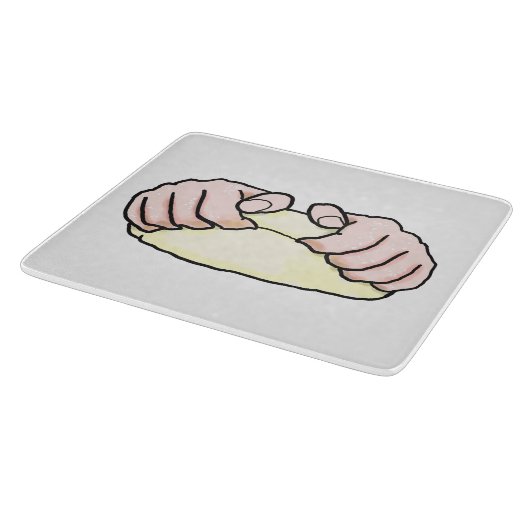 Kneten Schneidebrett (Ecke)