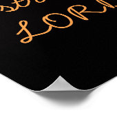 Kneten vor einer Kreuzung Deuteronomie 31:6 Poster (Ecke)