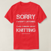 Knetgarn Knetknette Crochetknette Crocheting (3) T-Shirt (Design vorne)