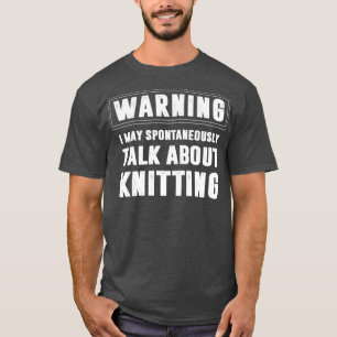 Knetgarn Knetknette Crochetknette Crocheting T-Shirt