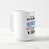 Knetgeschenke Kaffeetasse (Vorderseite Links)