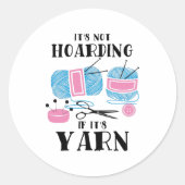 Knetgeschenke Runder Aufkleber (Vorderseite)