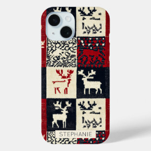 Knetmuster Weihnachtsmuster   Rustikal Case-Mate iPhone Hülle