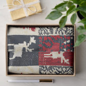 Knetmuster Weihnachtsmuster | Rustikal Seidenpapier (Geschenk)