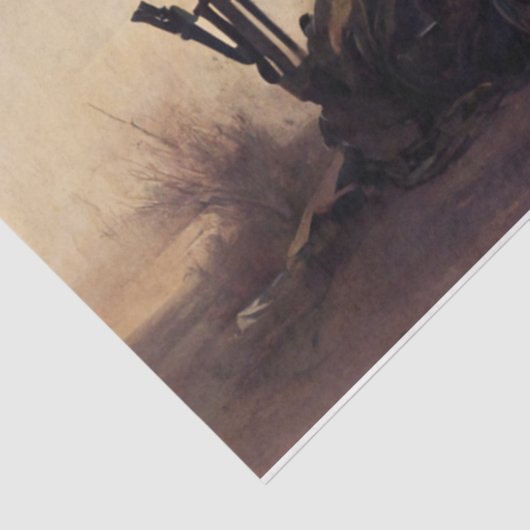 Knetsoldier Seidenpapier (Ausschnitt)