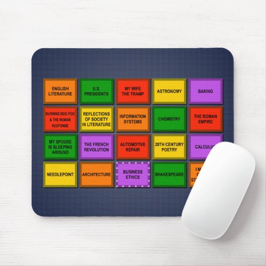 Knibb hoher akademischer Decathlon '95 Mousepad (Mit Mouse)