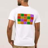 Knibb hoher akademischer Decathlon '95 T-Shirt (Rückseite)