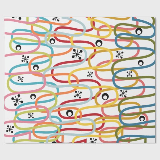 Knickbrille Geschenkpapier (Flach)