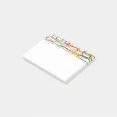 Knickbrille Post-it Klebezettel (angewinkelt)