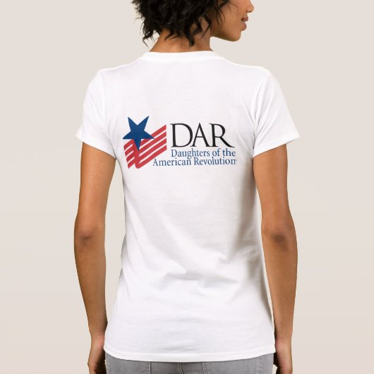 Knickerbocker blaues und weißes Logo T-Shirt (Rückseite)