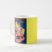 Knickerbocker Theaterkartenabdeckung der 20er Jahr Kaffeetasse (Vorderseite Links)