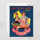 Knickerbocker Theaterkartenabdeckung der 20er Jahr Postkarte (Vorne/Hinten)