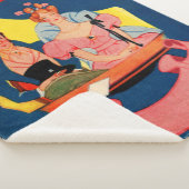 Knickerbocker Theaterkartenabdeckung der 20er Jahr Sherpadecke (3/4)