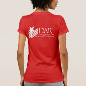 Knickerbocker weißes und blaues Logo T-Shirt (Rückseite)