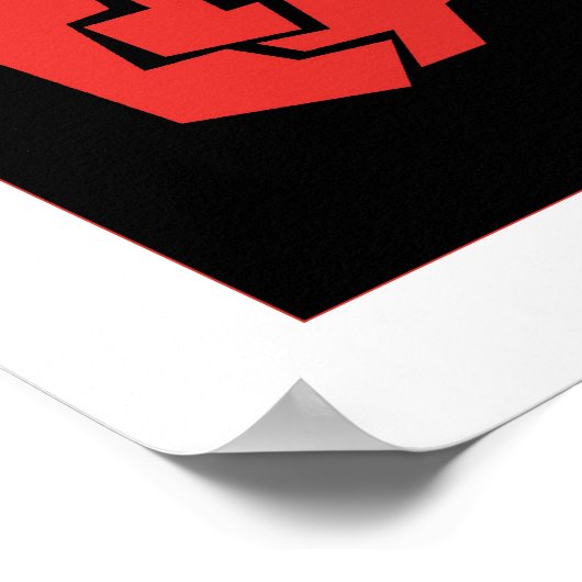 Knickheft Poster (Ecke)