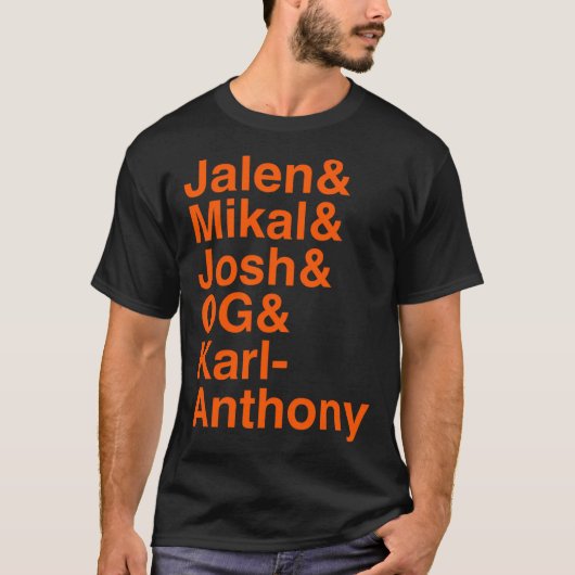 Knicks Liste T-Shirt (Vorderseite)