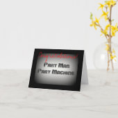 Knie-Ersatz: Karte (Gelbe Blume)