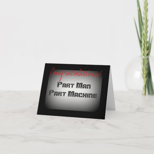 Knie-Ersatz: Karte (Vorderseite)