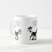 Knie-Ersatz-Operation - Spaß-Zitat Kaffeetasse (Vorderseite Links)