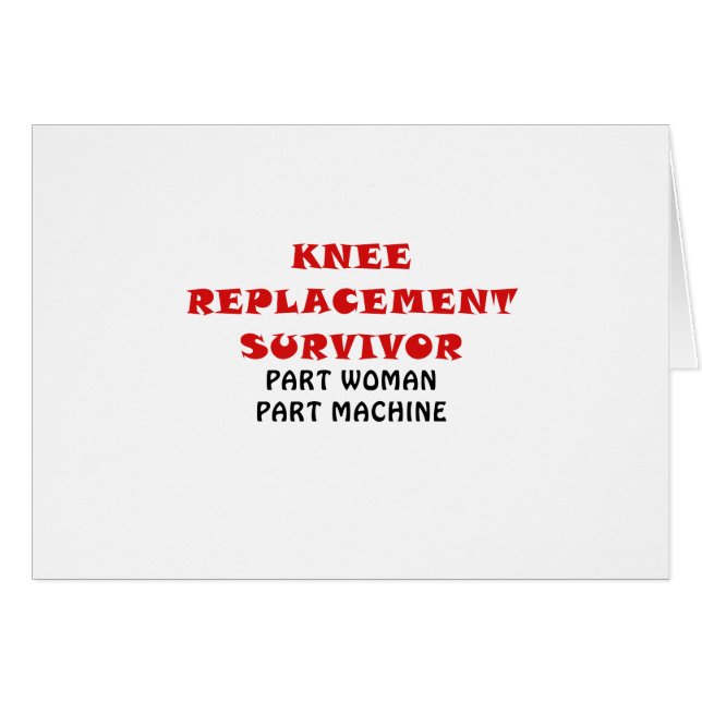 Knie-Ersatz-Überlebend-Teil-Frauen-Teil-Maschine (Vorderseite (Horizontal))