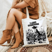 Knie im Garten Tragetasche